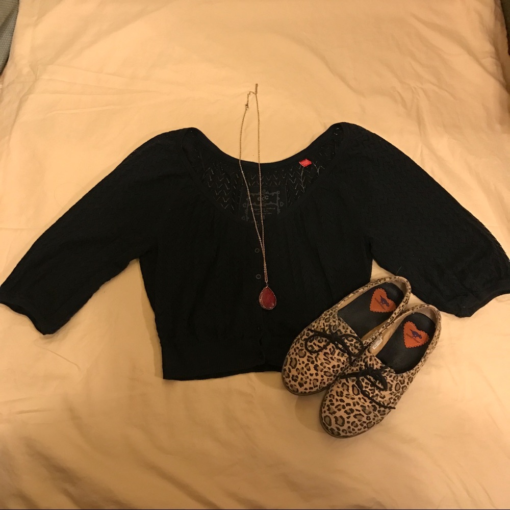 Crop Top Cardigan