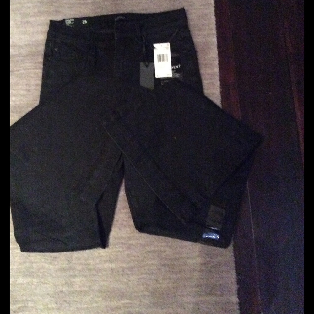 High Rise Flare Bottom Dark Indigo Jeans