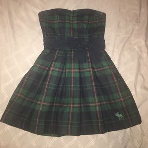 A&F Strapless Flannel Dress