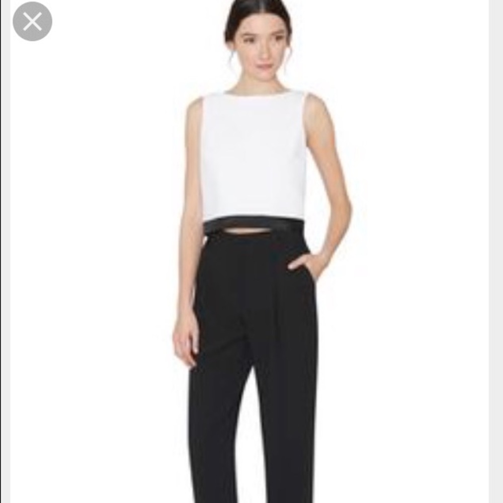 Alice + Olivia banded Crop Top