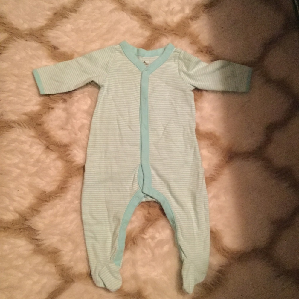 Mint GAP Pajamas w/Feet