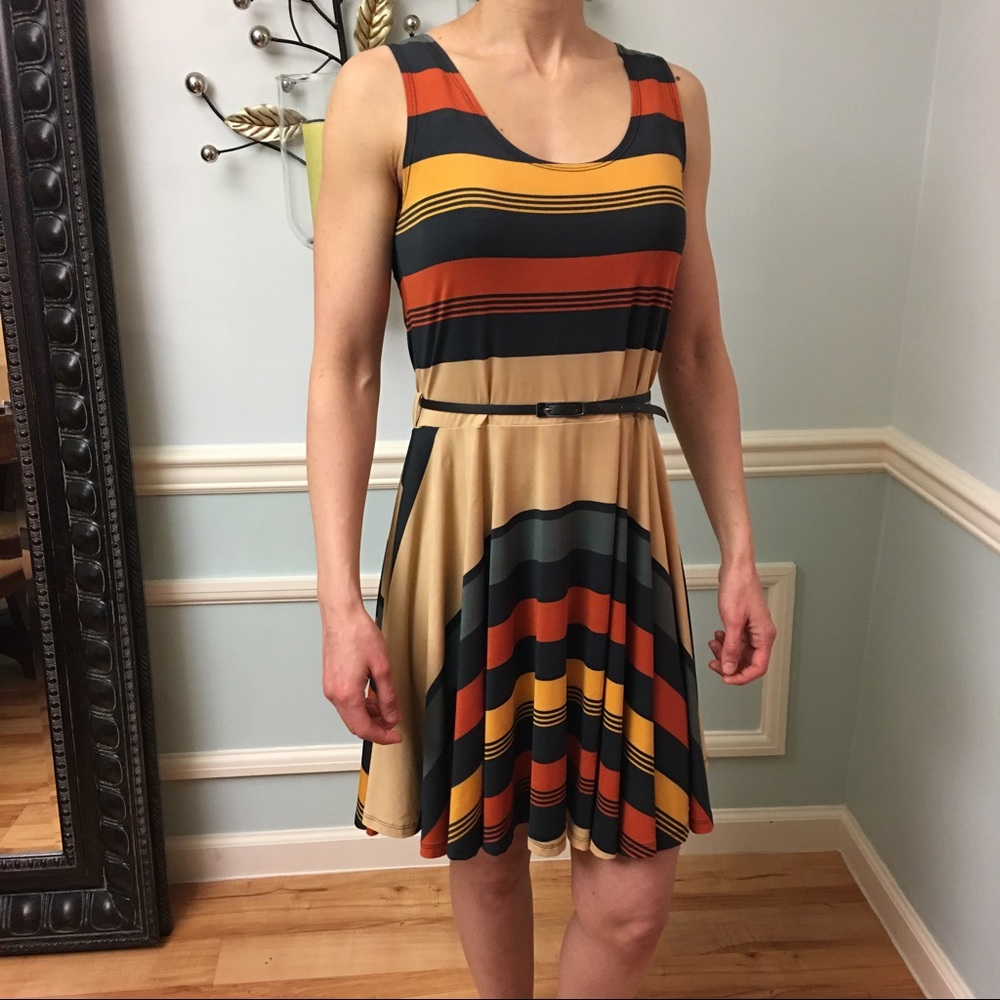 🎉CCO🍭Angie casual striped dress
