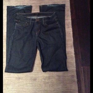 Joes Curvy boot cut dark jeans