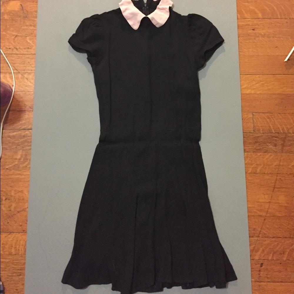 Reformation pink collar dress