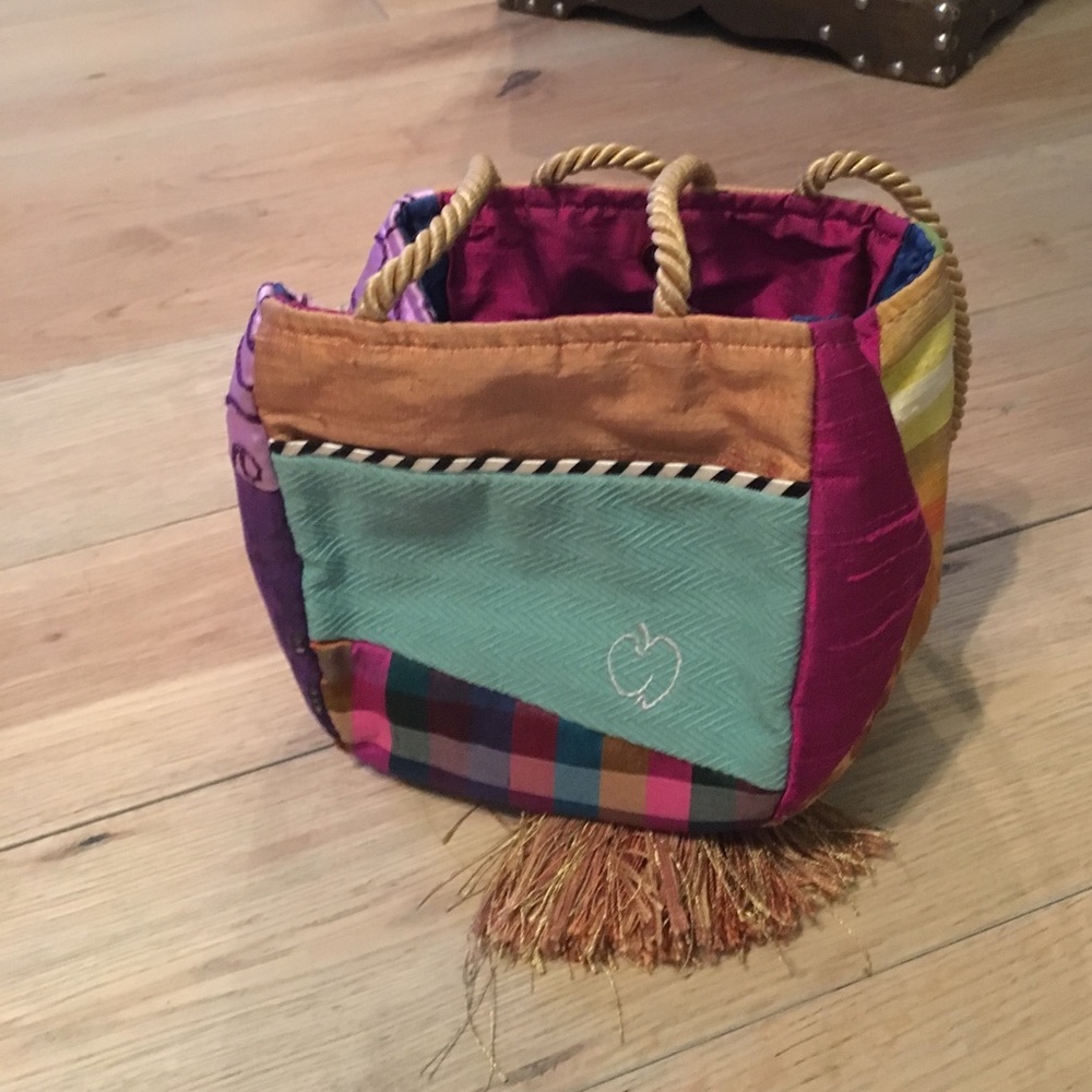Silver Plum unique purse.