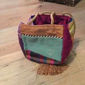 Silver Plum unique purse.