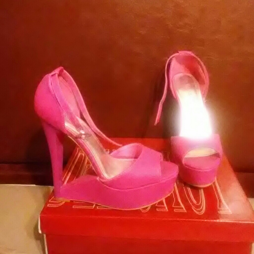 Pink sandals