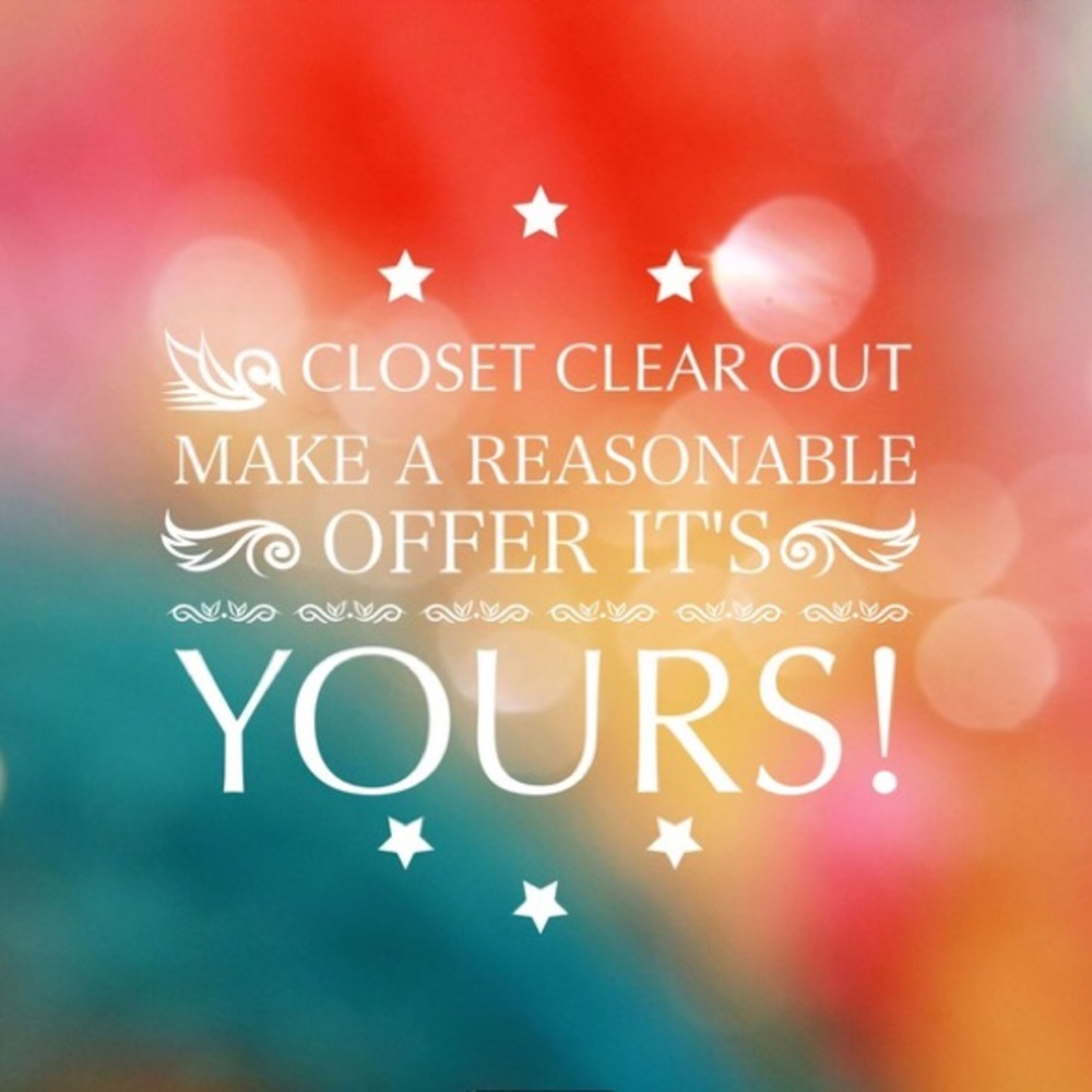 Closet Clear Out!