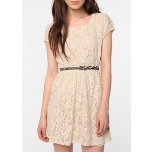 Urban Outfitters Nude Lace Dress
