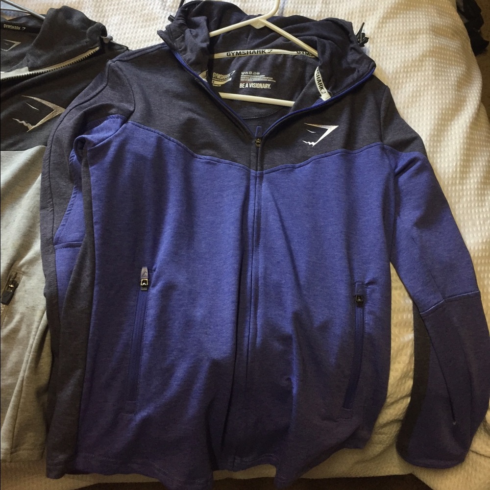 gymshark zip up hoodie