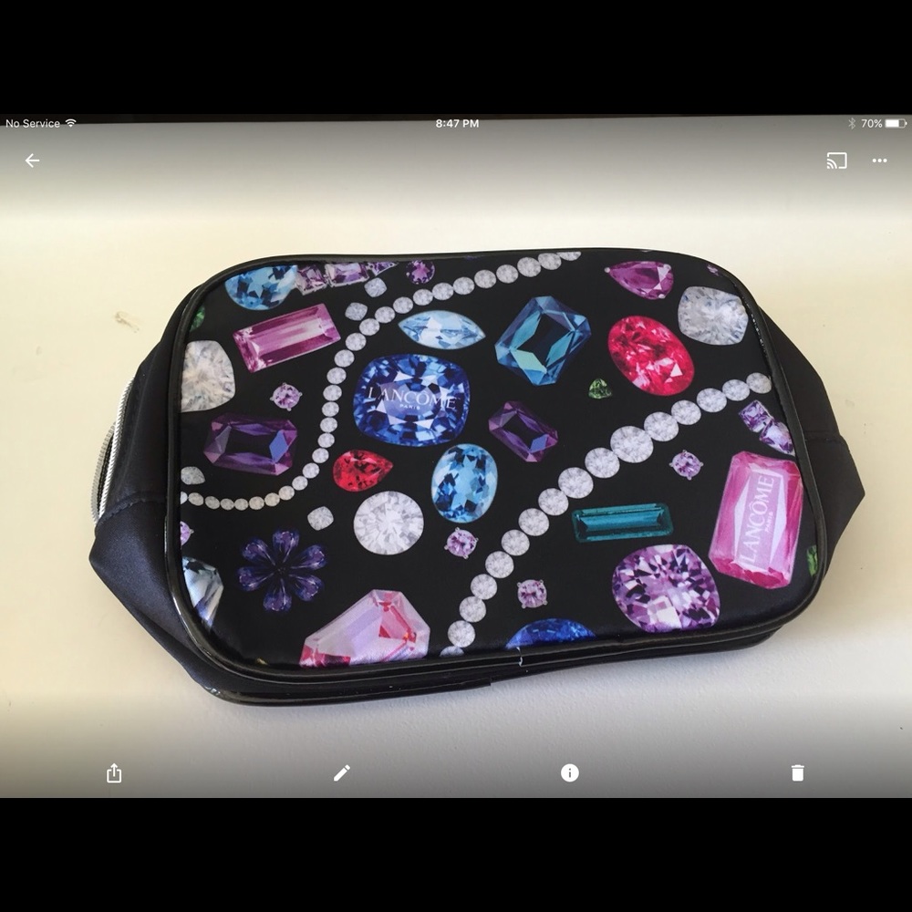 Lancôme makeup bags
