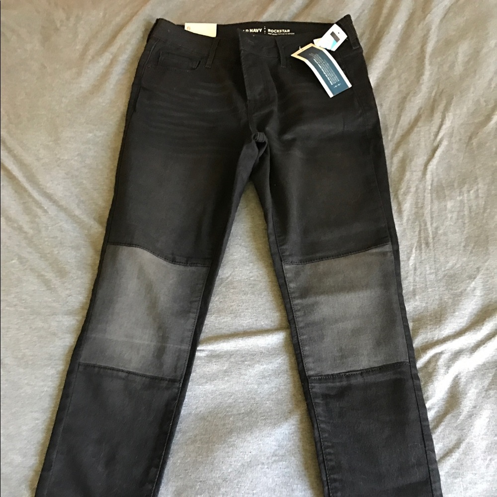 Old Navy Moto Rockstar Jeans