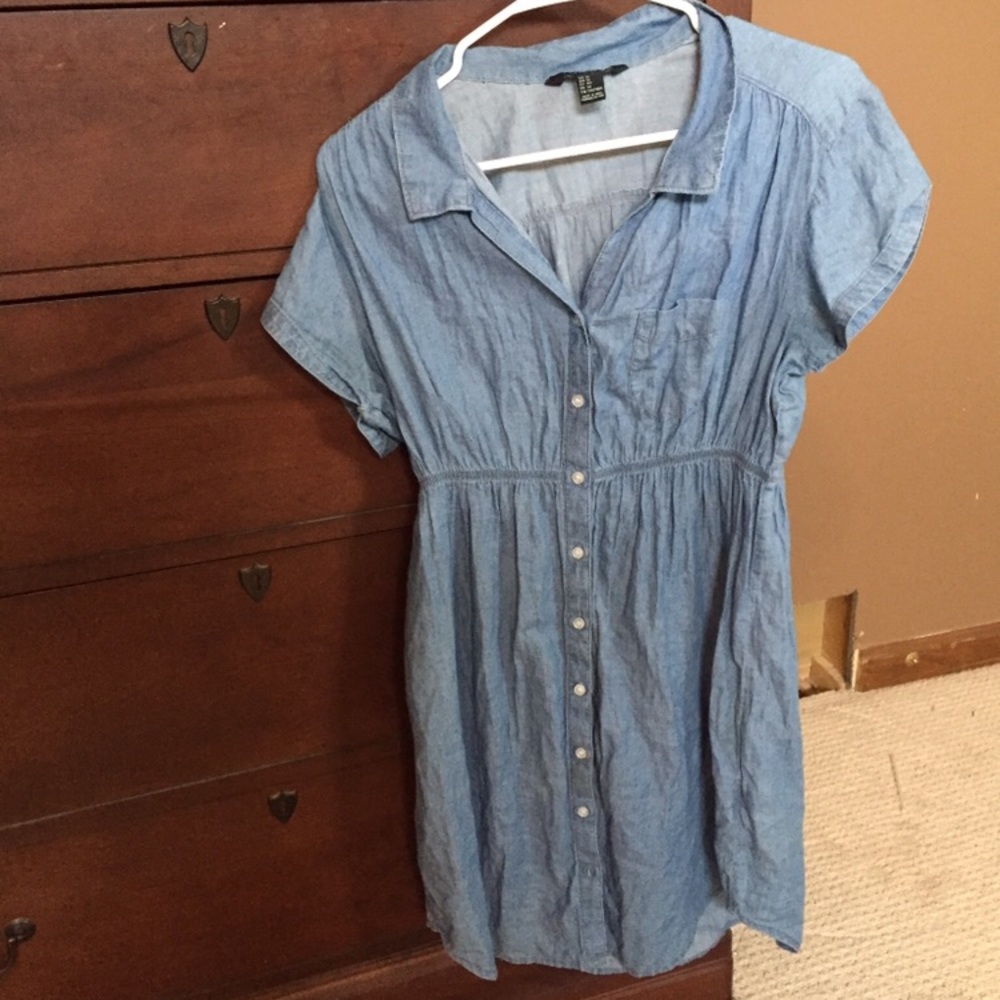 Chambray Dress