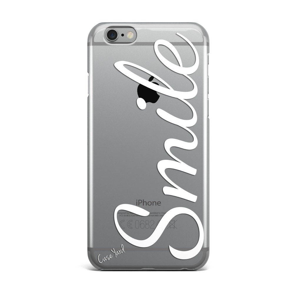 NEW IPHONE CASE WITH 'SMILE' LOGO, ALL SIZES
