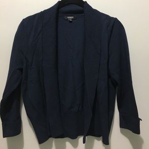 Navy blue shrug
