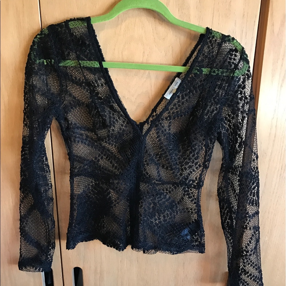 Urban Outfitter silence+noise lace top size small