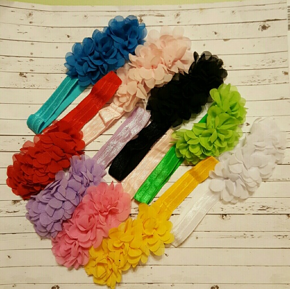 Bella's Boutique  Other - Set of 9 Infant to Toddler Headbands