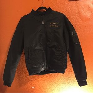 🌸 Vans Black Boom Boom Bomber Jacket 🌸