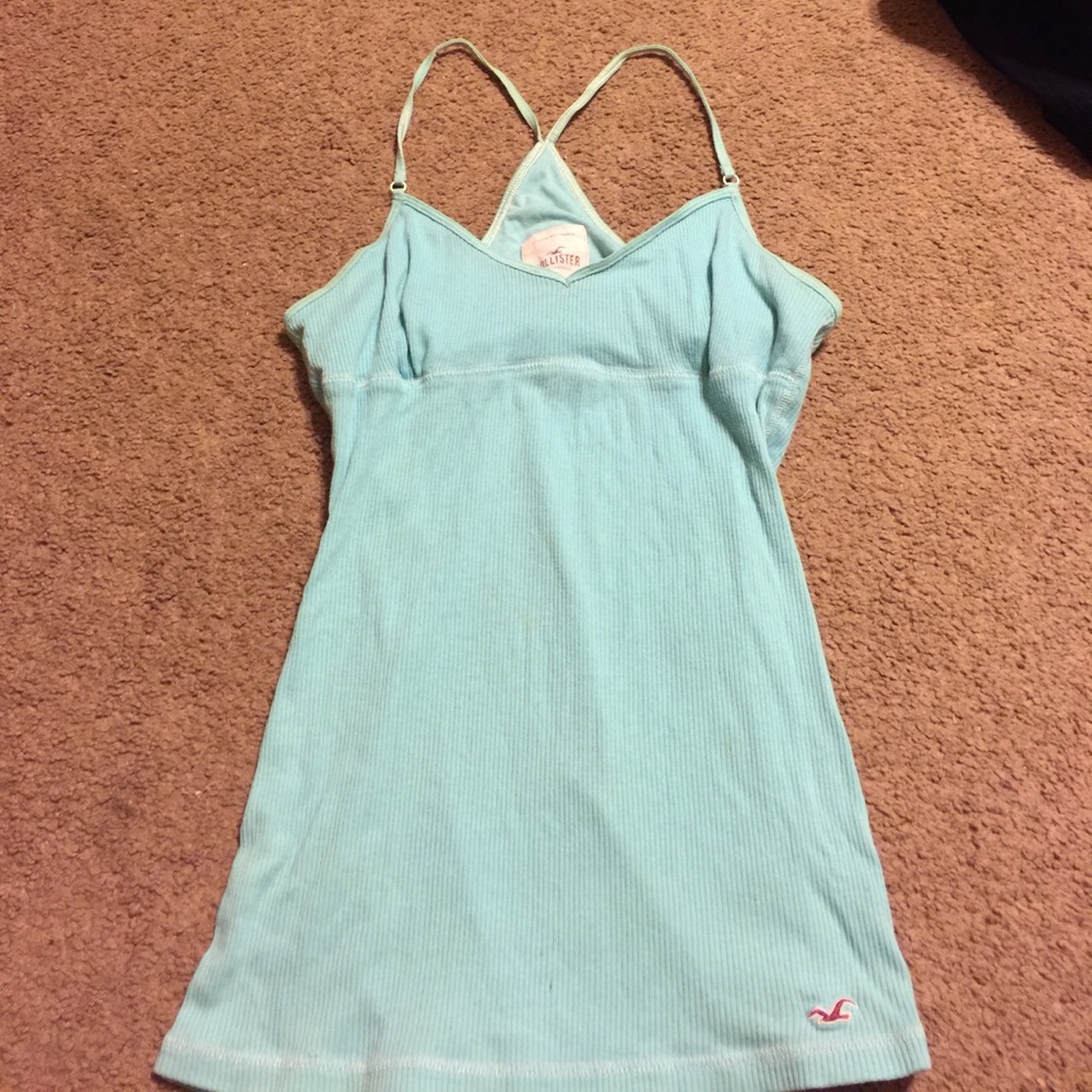 Light blue Holister tank top
