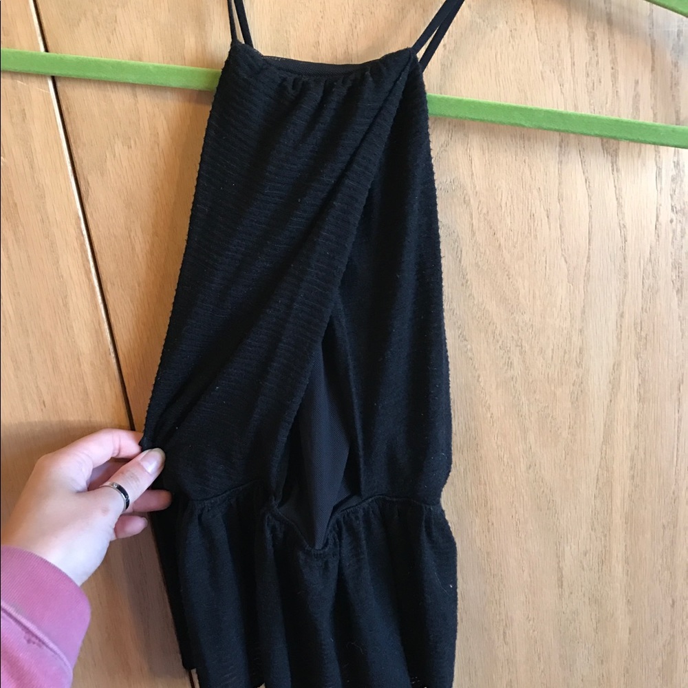 Urban Outfitter halter tank top mesh front xsmall