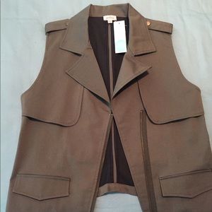 NWT Pixley Olive Green Cargo Vest