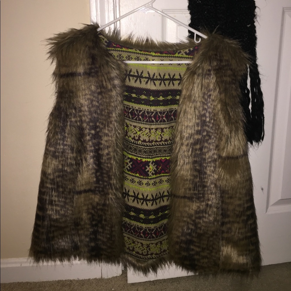 Faux Fur Vest *SOLD*