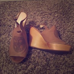 Coach wedged heels