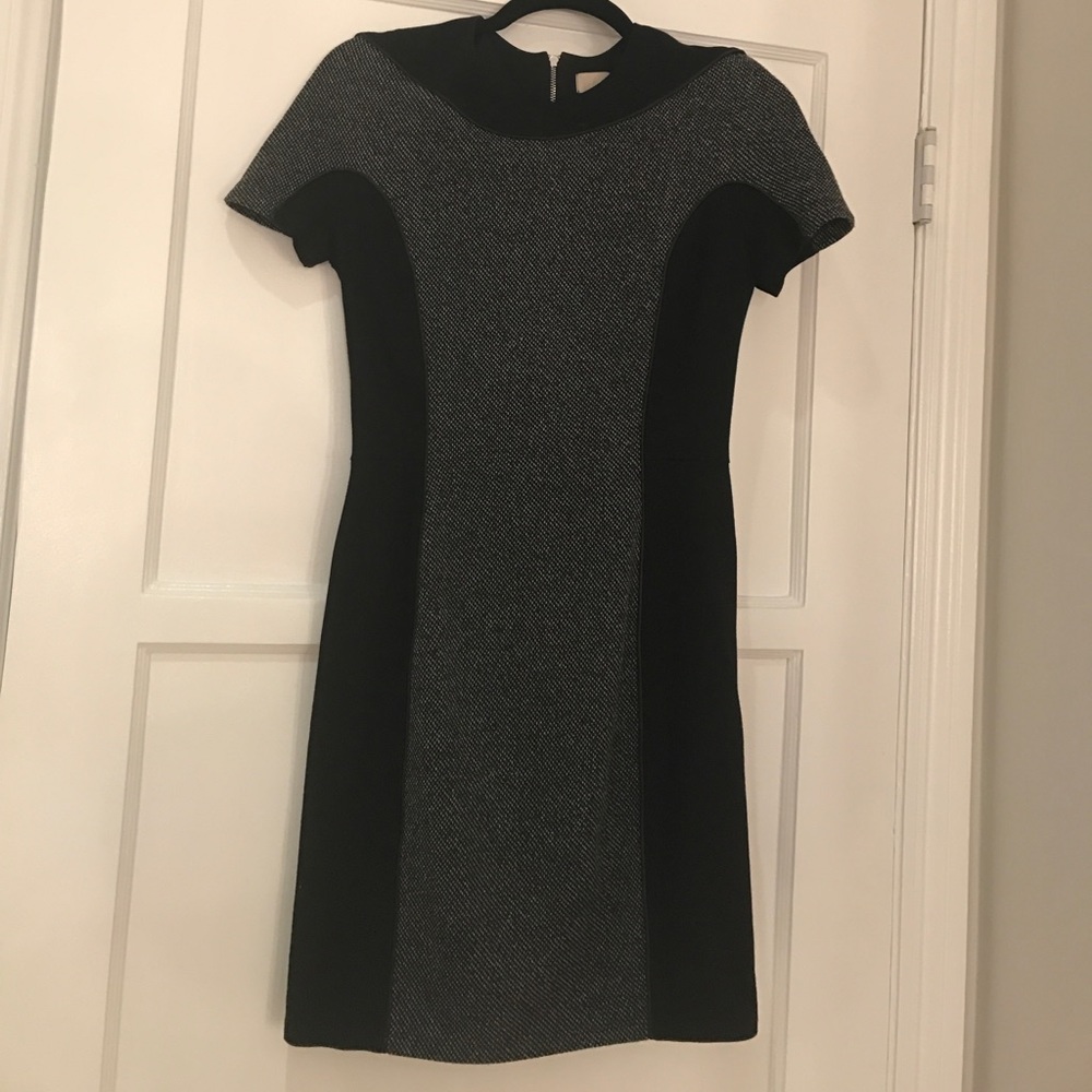 Nice take on a LBD w/ grey details