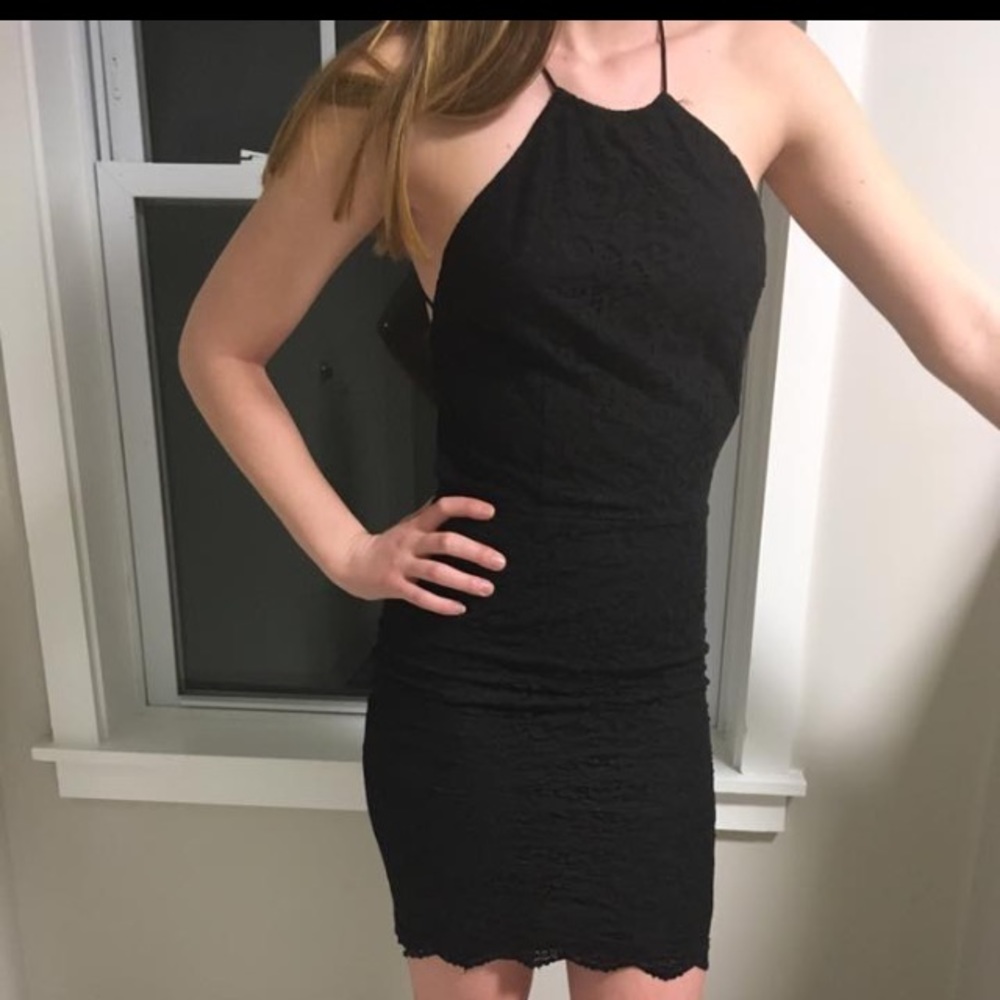 TOBI Bodycon Backless Cocktail Dress