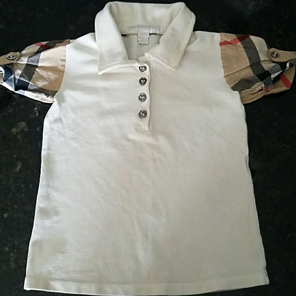Flash sale!!! Burberry toddler polo shirt