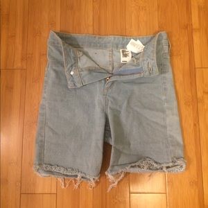 High waisted shorts