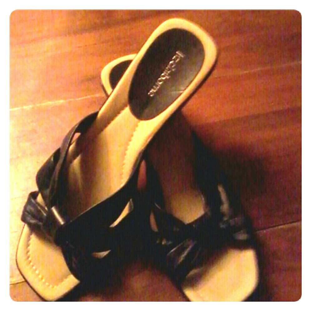 Liz Claiborne wedged sandals