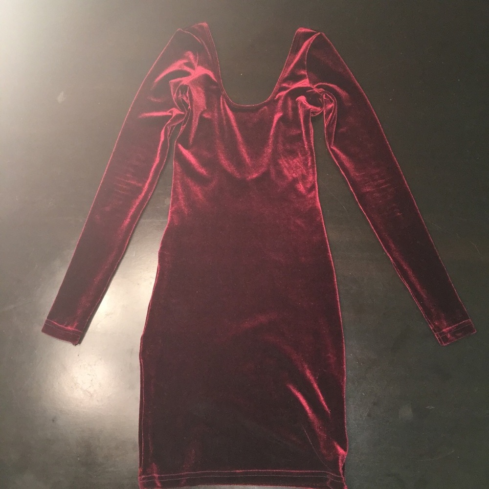 Cabernet, Velvet American Apparel Dress