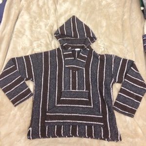 DRUG RUG hoodie. Baja hoodie