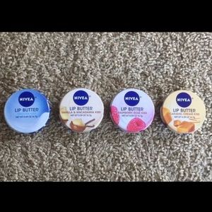 Nivea Lip Butter 4 Pack