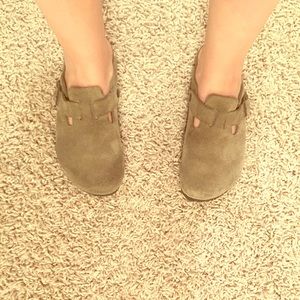 Boston Suede Birkenstocks