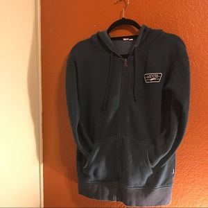 🌸 Blue Vans Patch Zip-Up 🌸