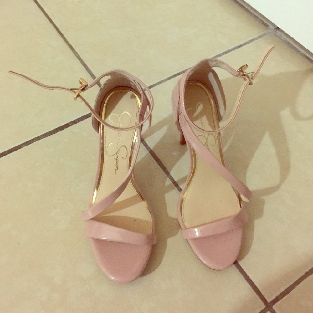 Jessica Simpson Rose Pink Sandal Heels