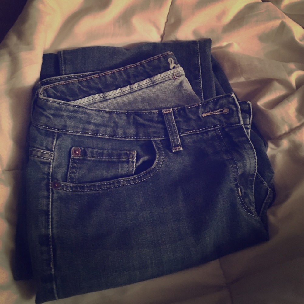 Capri style jeans