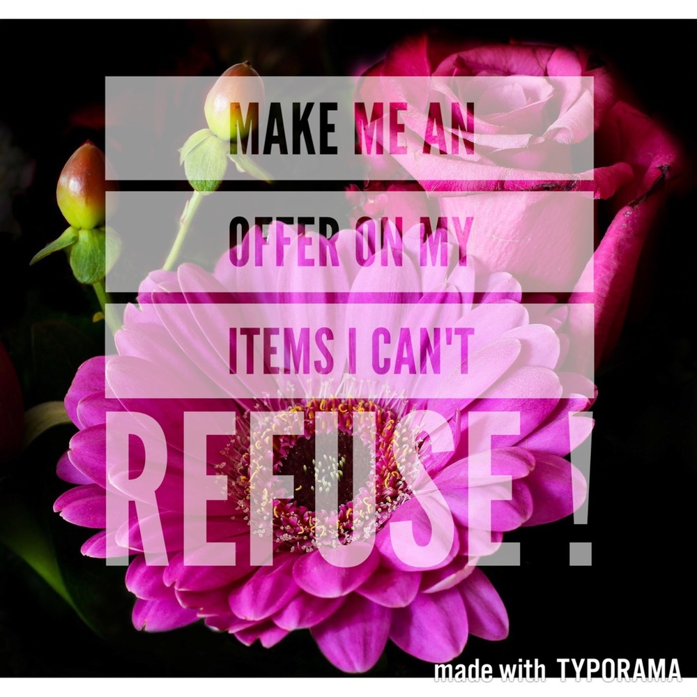 Make me an offer!