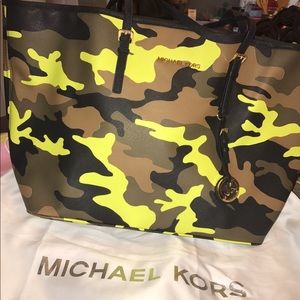 Michael Kors camouflage handbag