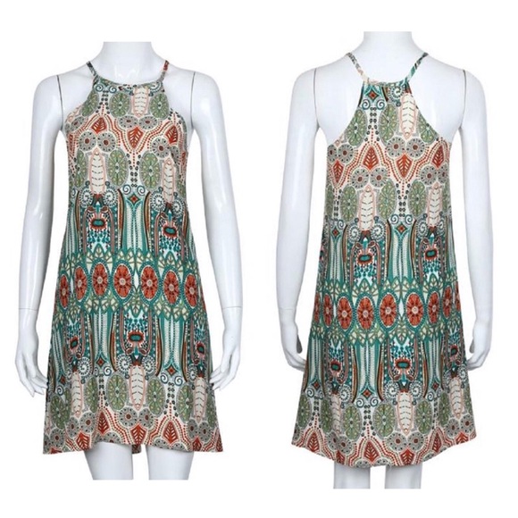 ❤️1LEFT❤️🎉3HP🎉 flowy boho sleeveless dress S,m,l - Picture 3 of 4