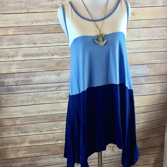 S-L Colorblock tunic tank - Picture 3 of 4