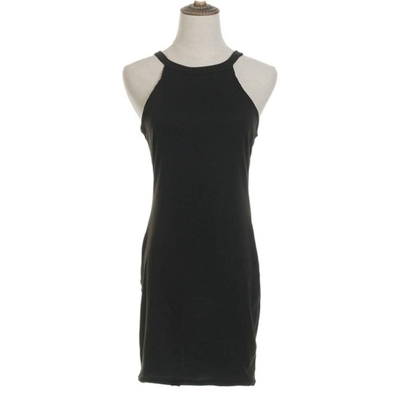 ❤️1 Left❤️🎉3xHP🎉💥Black Bodycon Mini Dress S,m,l - Picture 2 of 2