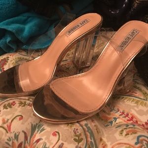 Cape Robbin clear strapping heels ✨