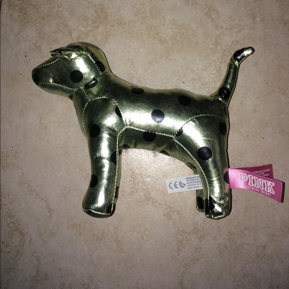 Pink VS mini dog
