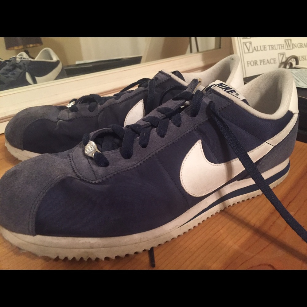 Men's Nike Cortez- Navy size 11.5