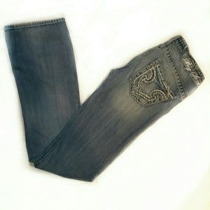 BIG STAR SWEET BOOT ULTRA LOW RISE JEANS SIZE 25XL