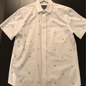Topman Anchor Shirt - short sleeve button down