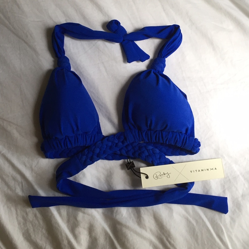 Vitamin A x Rocky Barnes Rocky wrap bikini top